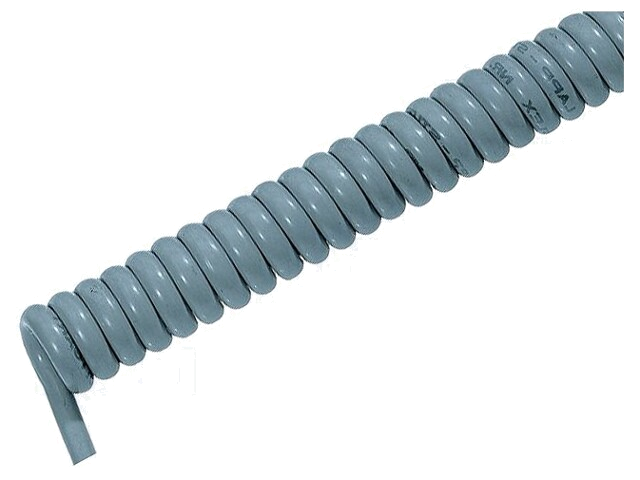 Leiding: spiraalvormig; ÖLFLEX® SPIRAL 400 P; 7G1mm2; PUR; grijs Leiding: spiraalvormig; ÖLFLEX® SPIRAL 400 P; 7G1mm2; PUR; grijs